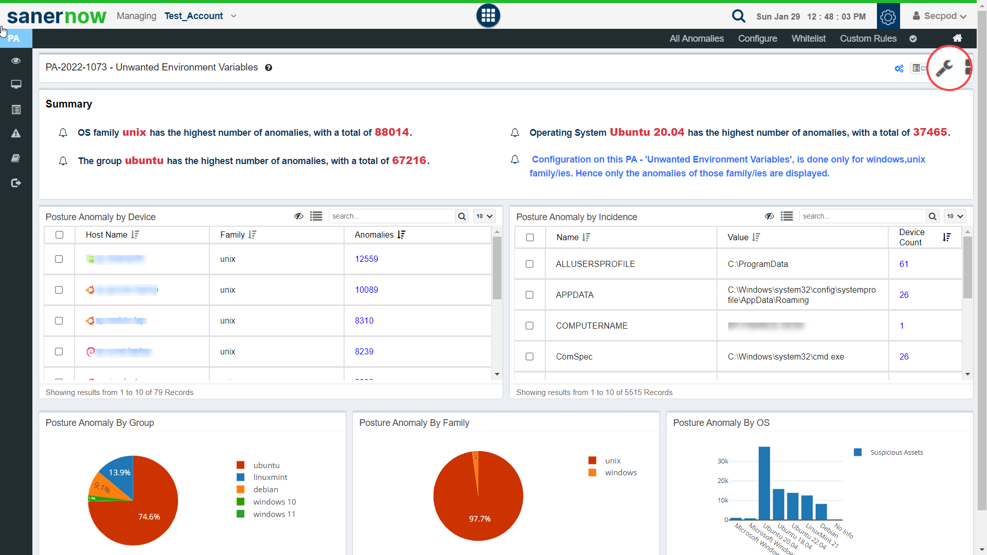 How to fix anomalies from PA Summary page? – SecPod – Documentation