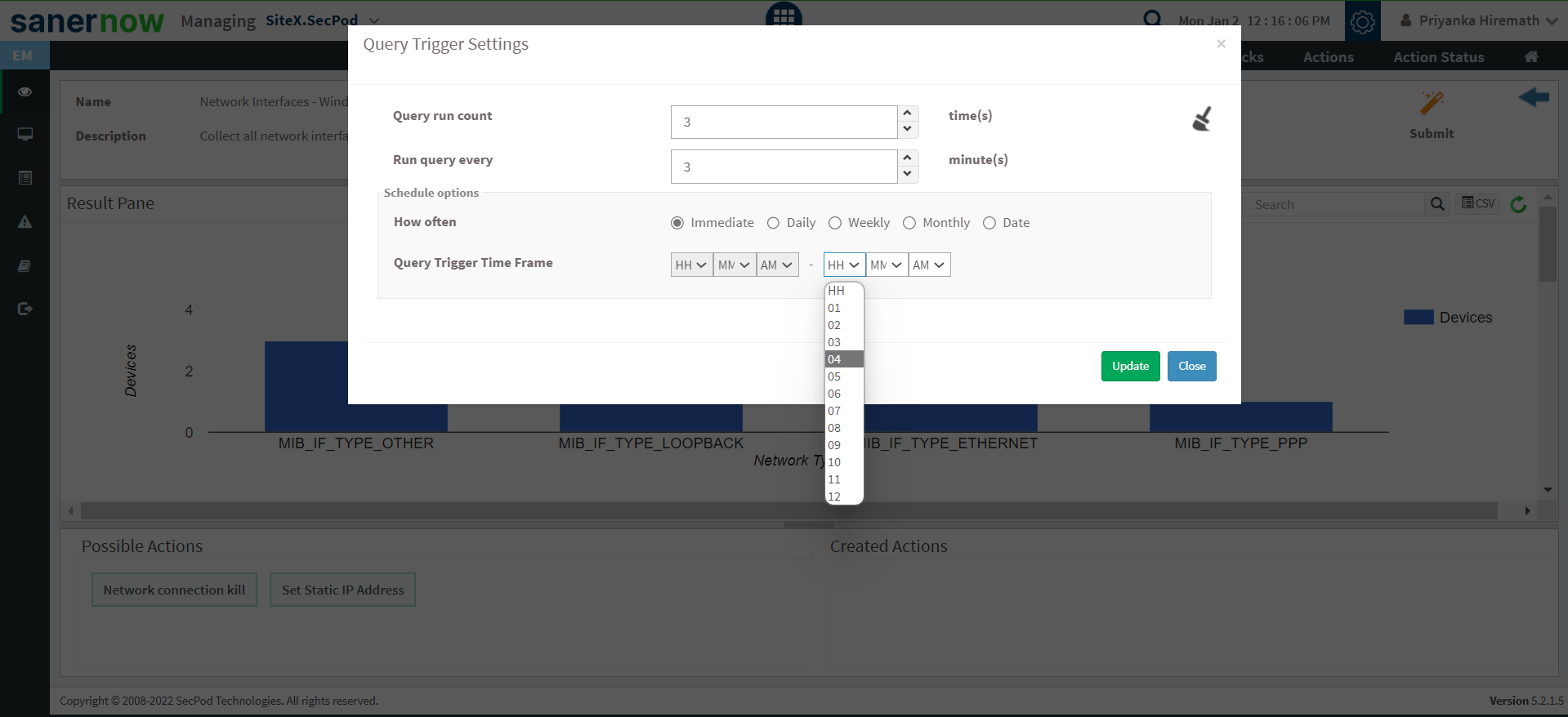 How to collect all network interfaces in Windows systems? SecPod