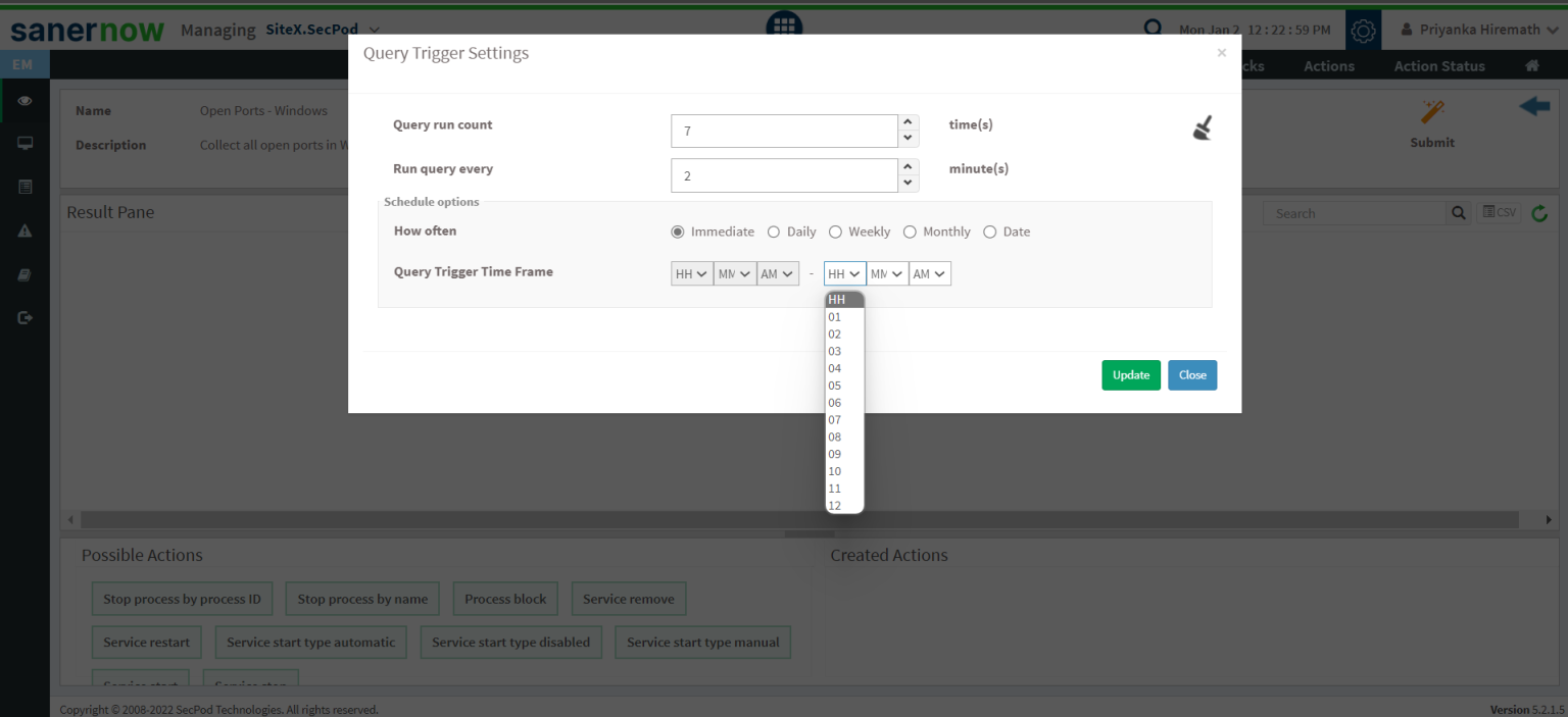 How to collect all open ports in Windows systems? SecPod Documentation